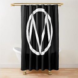 The Maine Band  Logo White  Shower Curtain