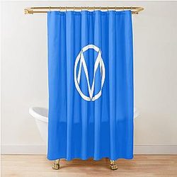 The Maine - Band  Logo White  T-Shirt Shower Curtain