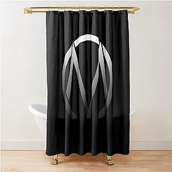 The Maine Band  Logo Fade Shower Curtain