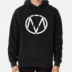 The Maine Band  Logo White  Pullover Hoodie