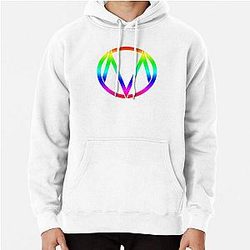 The Maine - Band  Logo Rainbow Pullover Hoodie