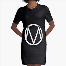 The Maine  Graphic T-Shirt Dress