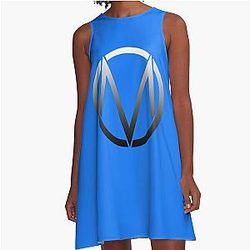 The Maine - Band  Logo Fade  T-Shirt A-Line Dress