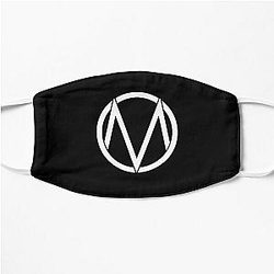 The Maine Band  Logo White  Flat Mask