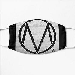 The Maine black white Flat Mask