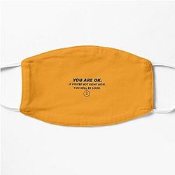 the maine you are ok Flat Mask
