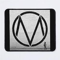The Maine black white Mouse Pad