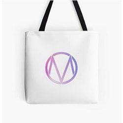 The Maine Logo gradient All Over Print Tote Bag