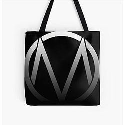 The Maine Band  Logo Fade All Over Print Tote Bag