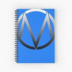 The Maine - Band  Logo Fade  T-Shirt Spiral Notebook