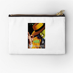 Cartoon Chaos Energy The Mask Zipper Pouches