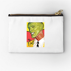 Wild Green Persona The Mask Zipper Pouches