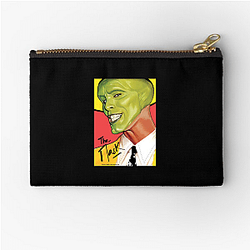 Wild Green Persona The Mask Zipper Pouches