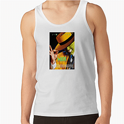 Cartoon Chaos Energy The Mask Tank Tops