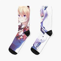 Sasha Necron The Misfit of Demon King Academy Socks