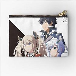 The Misfit of Demon King Academy with background Zipper Pouch