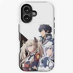 The Misfit of Demon King Academy with Black background iPhone Tough Case