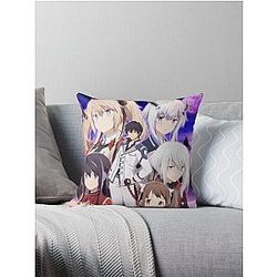The Misfit of Demon King Academy Throw Pillow