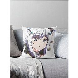 The Misfit of Demon King Academy Throw Pillow