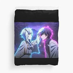 The Misfit of Demon King Academy Anos Duvet Cover