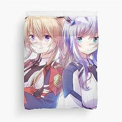 Sasha Necron The Misfit of Demon King Academy Duvet Cover