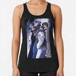 The Misfit of Demon King Academy Racerback Tank Top