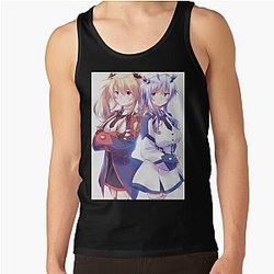Sasha Necron the Misfit of Demon King Academy Painting Art Tank Top