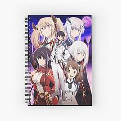 The Misfit of Demon King Academy Spiral Notebook