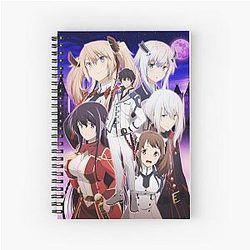 The Misfit of Demon King Academy Spiral Notebook