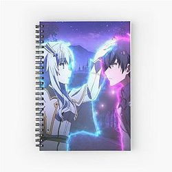 The Misfit of Demon King Academy Misha Anos Spiral Notebook