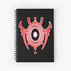 Sasha's eyes - Misfit of Demon King Academy Spiral Notebook