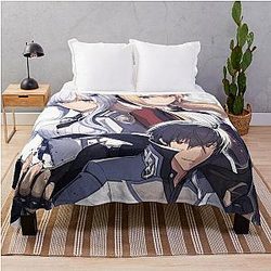 The Misfit Demon King Academy 3 Throw Blanket