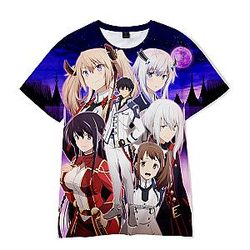 ISaikoy Anime The Misfit of Demon King Academy T Shirt Costume Sweatshirt
