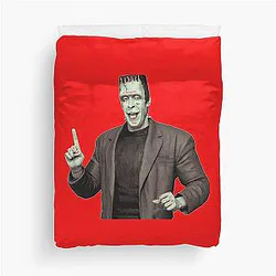 Herman the Munsters Duvet Cover