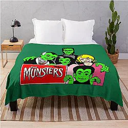 The Munsters 1964 Throw Blanket