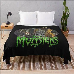 The Munsters 1964 Throw Blanket