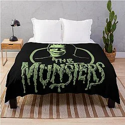 The Munsters T Shirt Throw Blanket