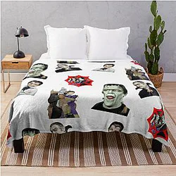 The Munsters Star Throw Blanket