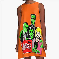 The Munsters 1964 A-Line Dress