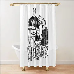 The Munster Family Shower Curtain
