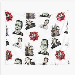 The Munsters Stars Tapestry