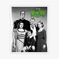 The Munsters Family Sticker