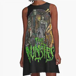 The Munsters 1964 A-Line Dress