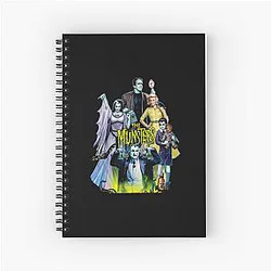 THE MUNSTERS FAMILY  Spiral Notebook