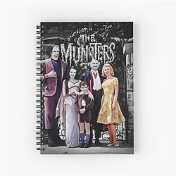 1313 Mockingbird Lane The Munsters Spiral Notebook