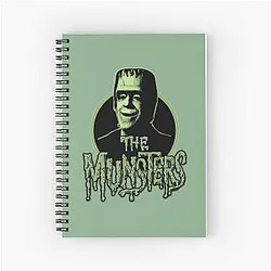 The Munsters Spiral Notebook