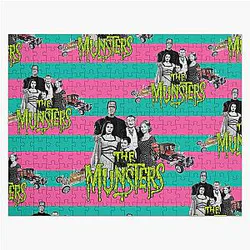 The Munsters family comedy horror series 1960 Jigsaw Puzzle