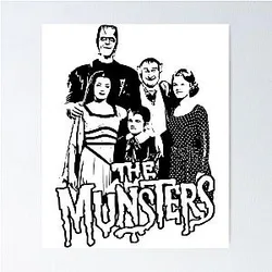 The Munster Family Poster