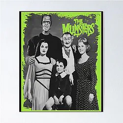 Vintage The Munsters Poster