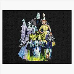 The Munsters Family Portrait Jigsaw Puzzle
